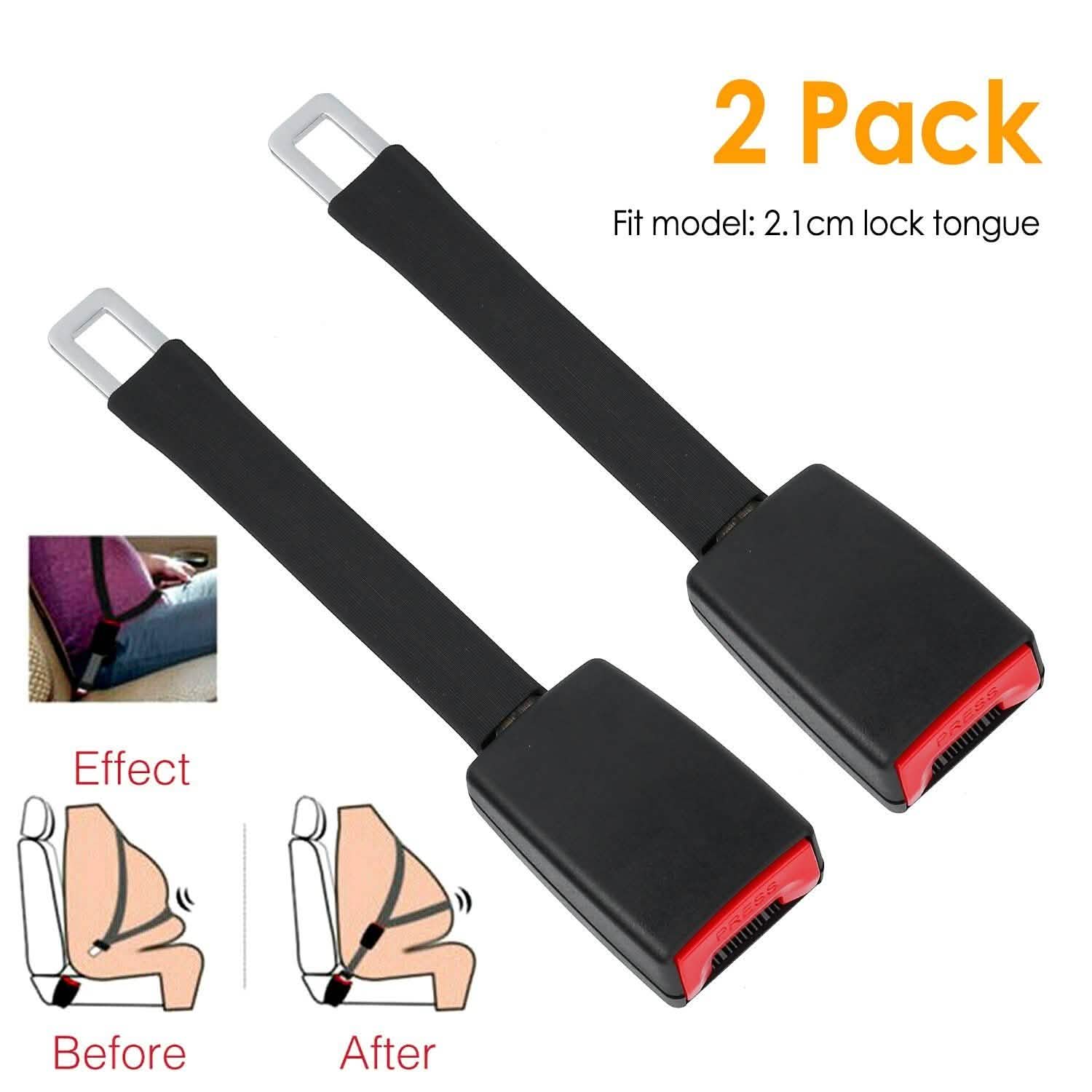 2-Pack: Car Seat Belt Extender Automotive - Tophatter Daily Deals