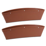 2-Pack: Car Seat Gap Pocket Brown Automotive - Tophatter Daily Deals