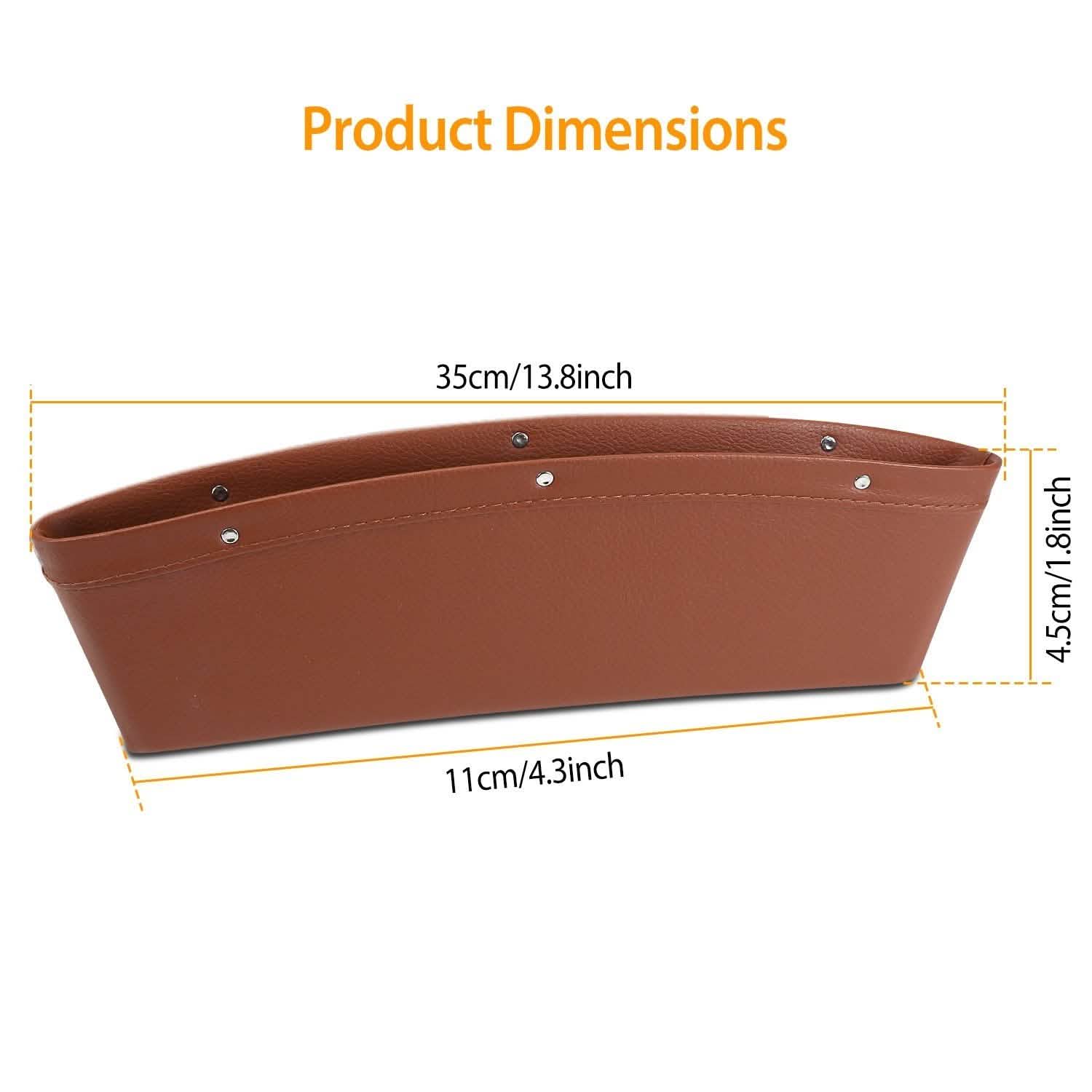 2-Pack: Car Seat Gap Pocket Automotive - Tophatter Daily Deals