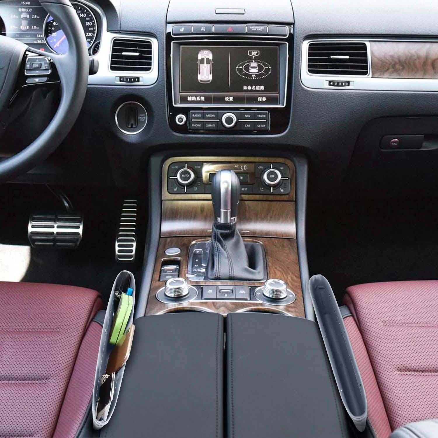 2-Pack: Car Seat Gap Pocket Automotive - Tophatter Daily Deals