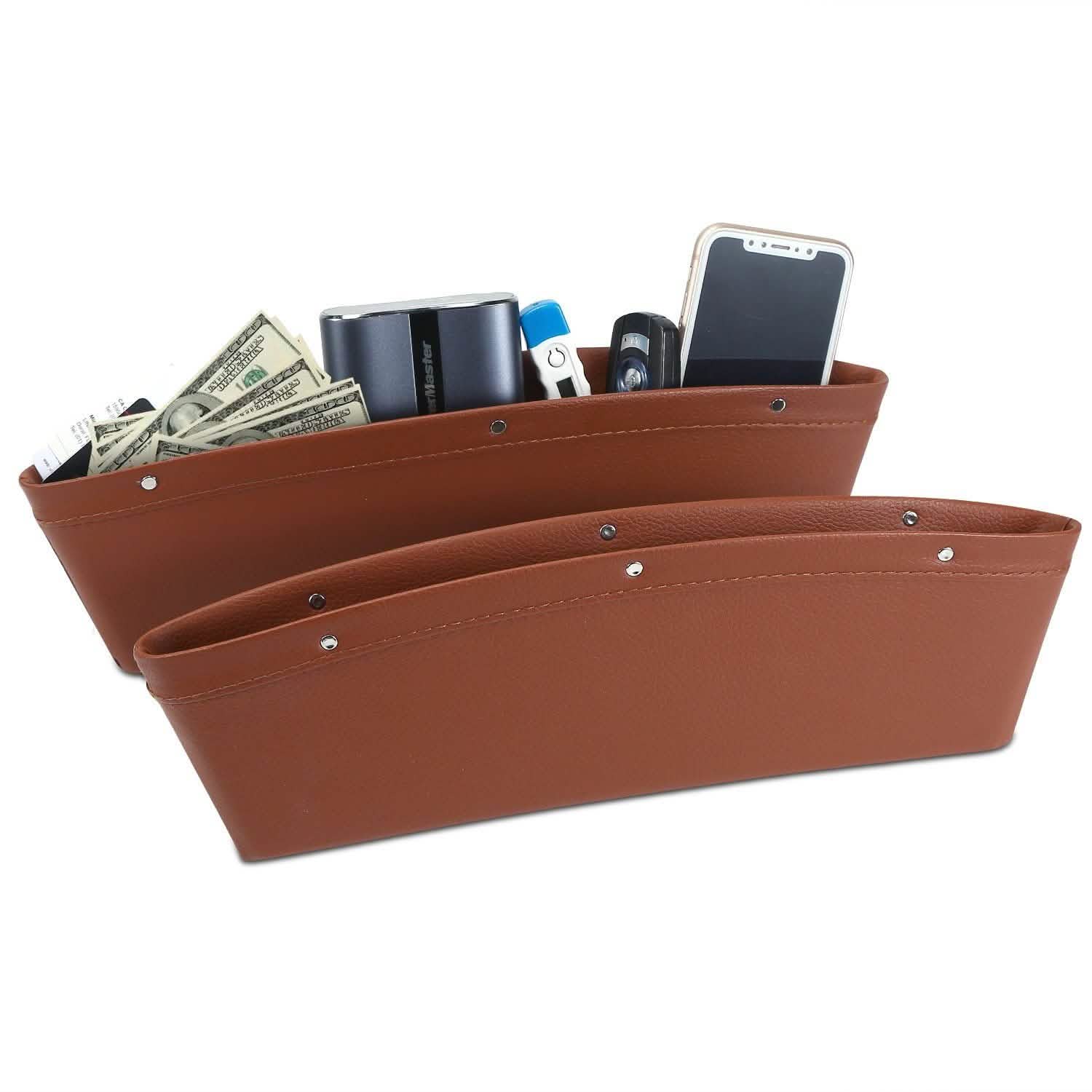 2-Pack: Car Seat Gap Pocket Automotive - Tophatter Daily Deals