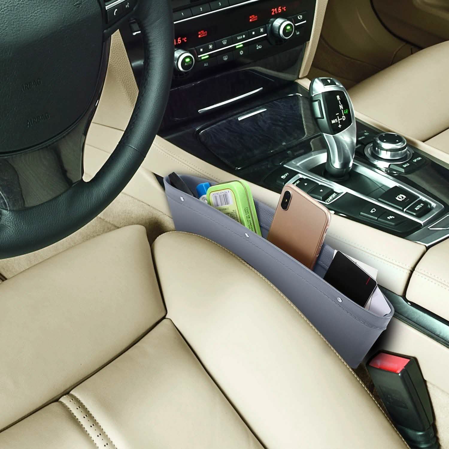 2-Pack: Car Seat Gap Pocket Automotive - Tophatter Daily Deals