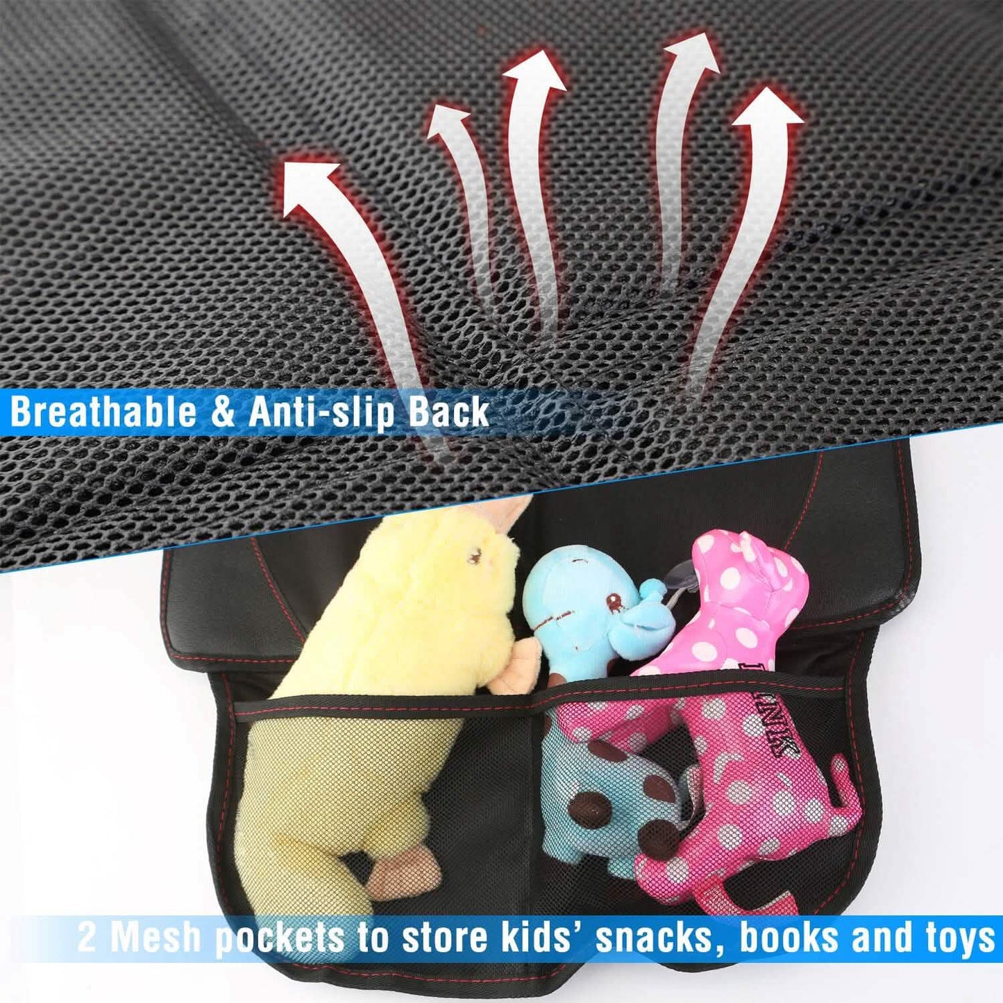 2-Pack: Car Seat Protector Cushion Mat Pad Automotive - Tophatter Daily Deals