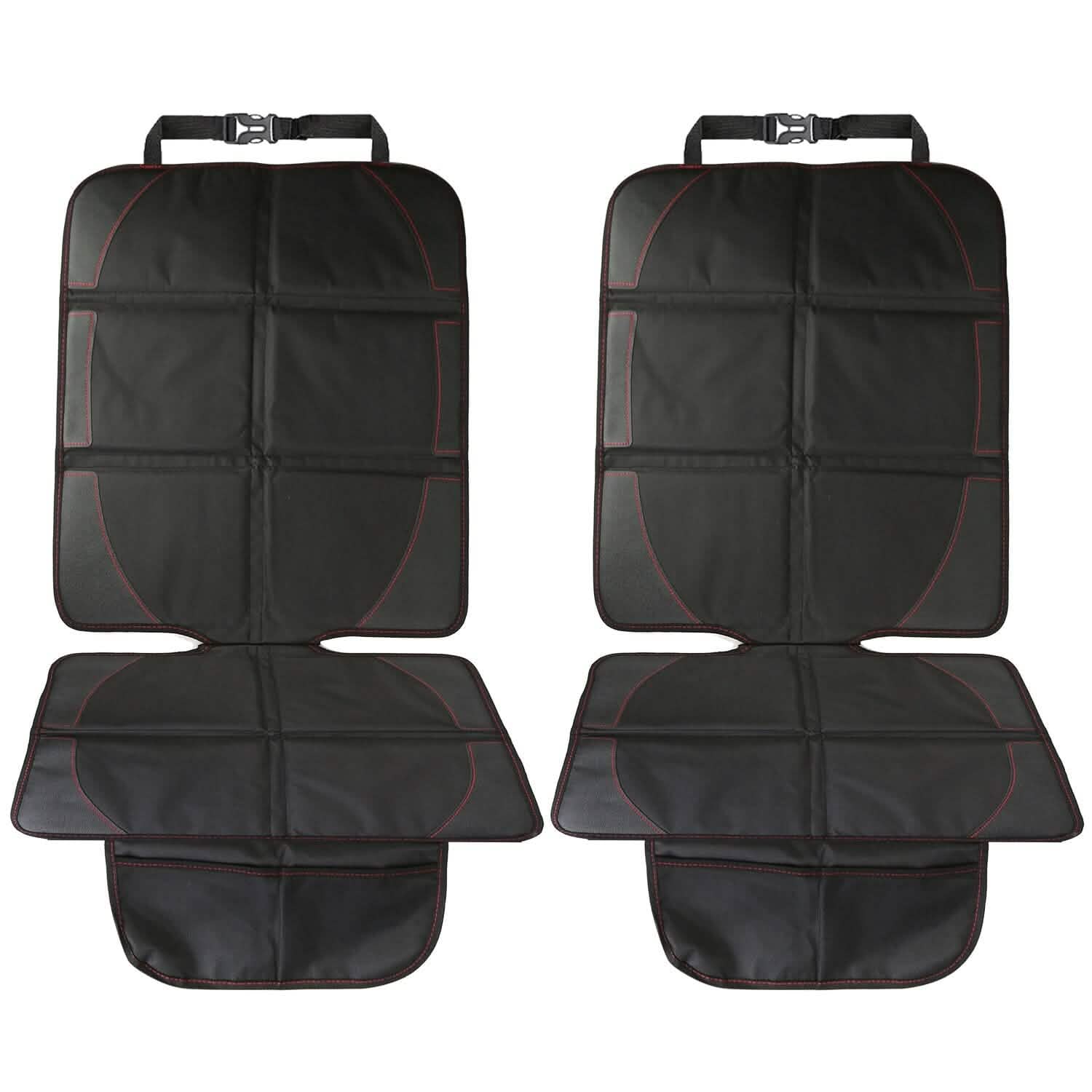 2-Pack: Car Seat Protector Cushion Mat Pad with Thick Padding Automotive - Tophatter Daily Deals
