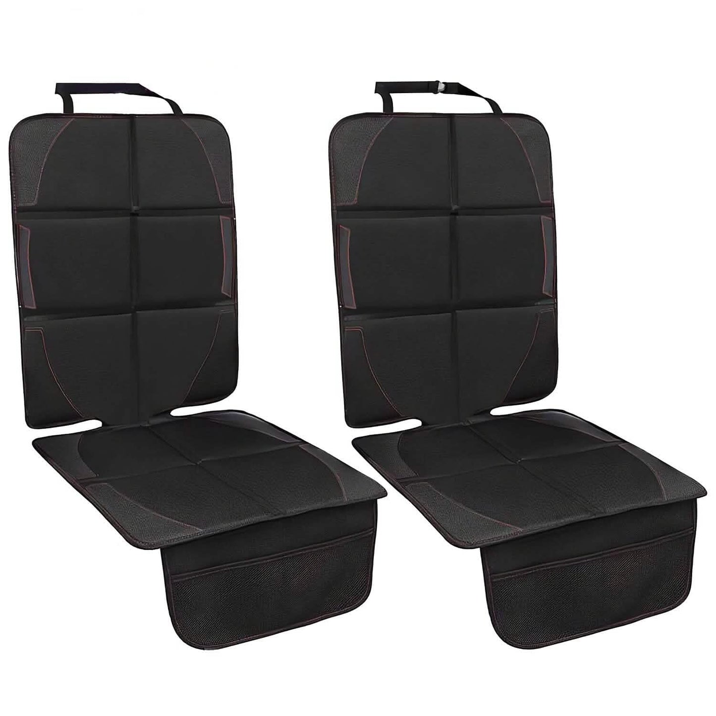 2-Pack: Car Seat Protector Cushion Mat Pad with Thick Padding Automotive - Tophatter Daily Deals