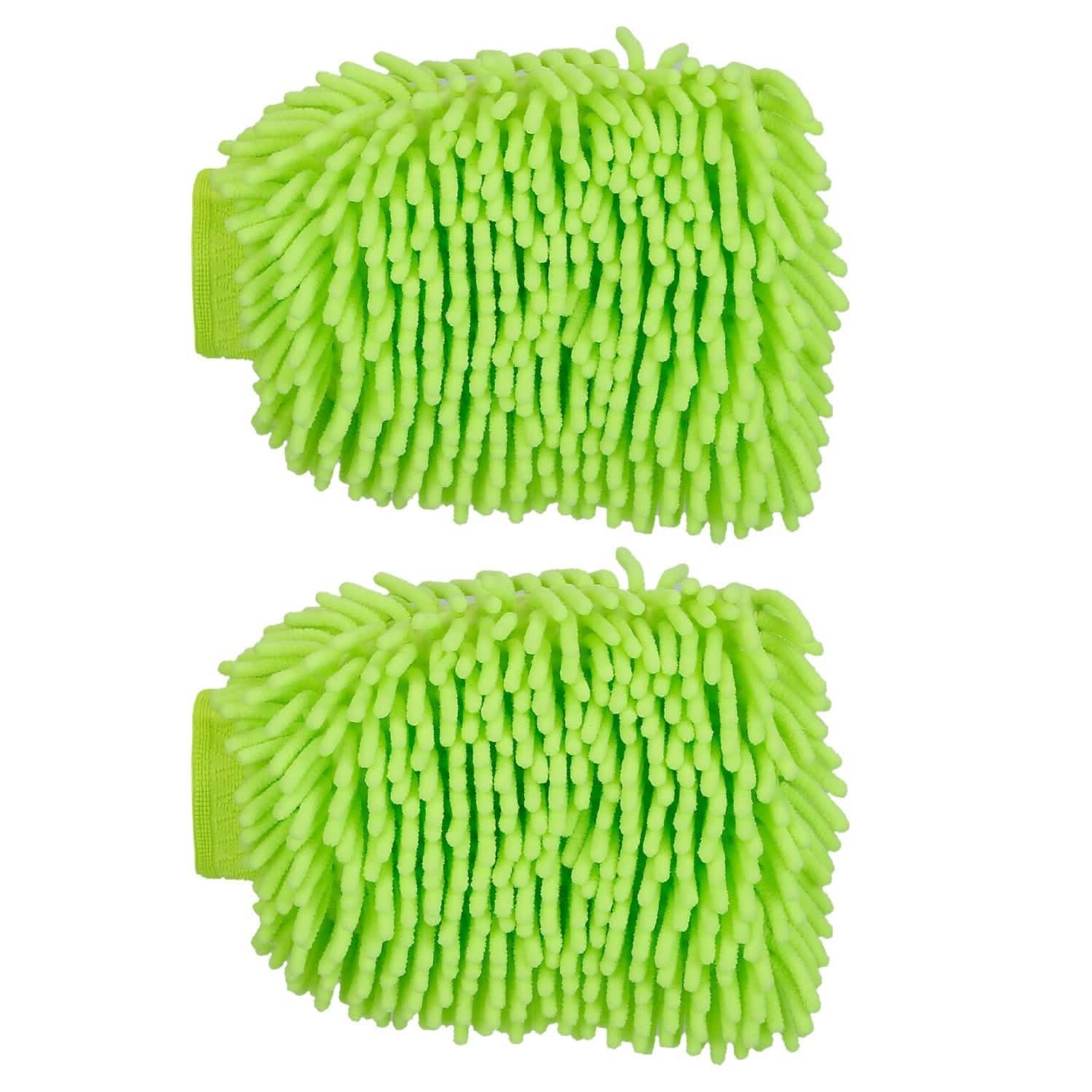 2-Pack: Car Wash Mitt Car Washing Gloves Automotive - Tophatter Daily Deals