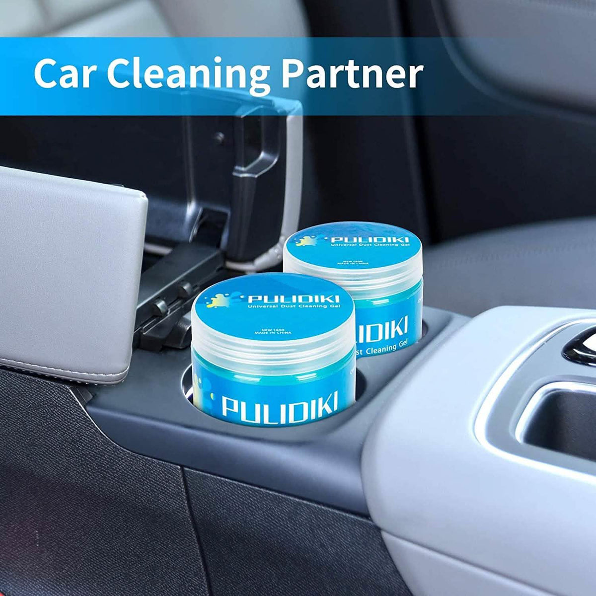 2-Pack: Cleaning Gel for Car Automotive - Tophatter Daily Deals