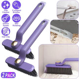 2-Pack: Crevice Cleaning Brush Stiff Bristle Brush Gap Cleaner Household Appliances - Tophatter Daily Deals