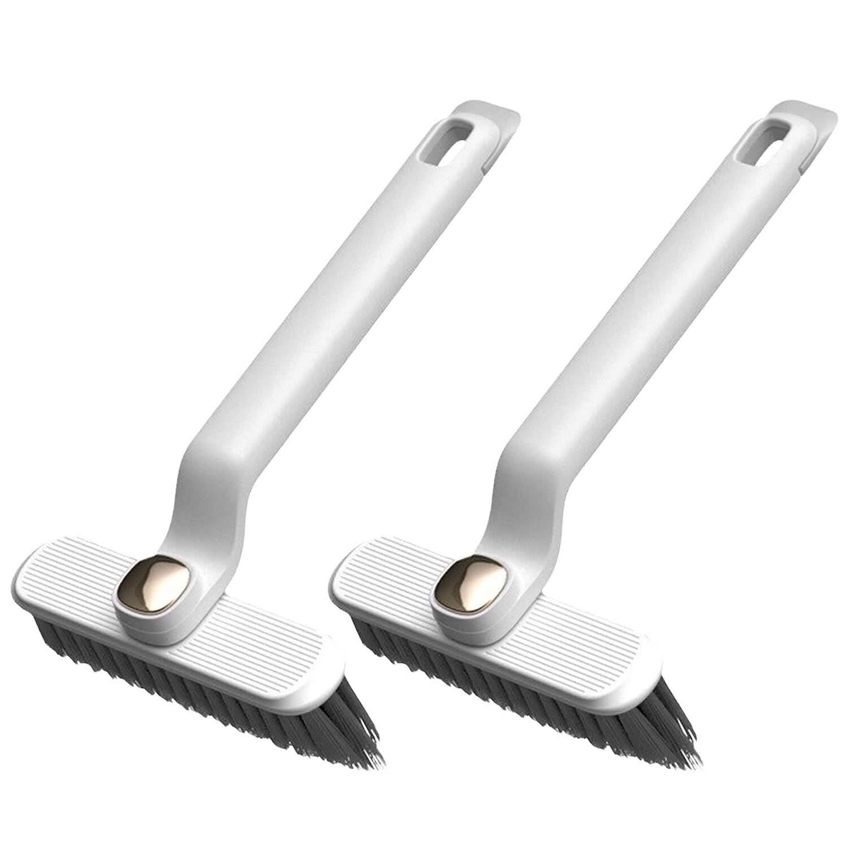 2-Pack: Crevice Cleaning Brush Stiff Bristle Brush Gap Cleaner White Household Appliances - Tophatter Daily Deals