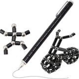2-Pack: Decompression Magnet Metal Pen Black Health & Wellness - Tophatter Daily Deals