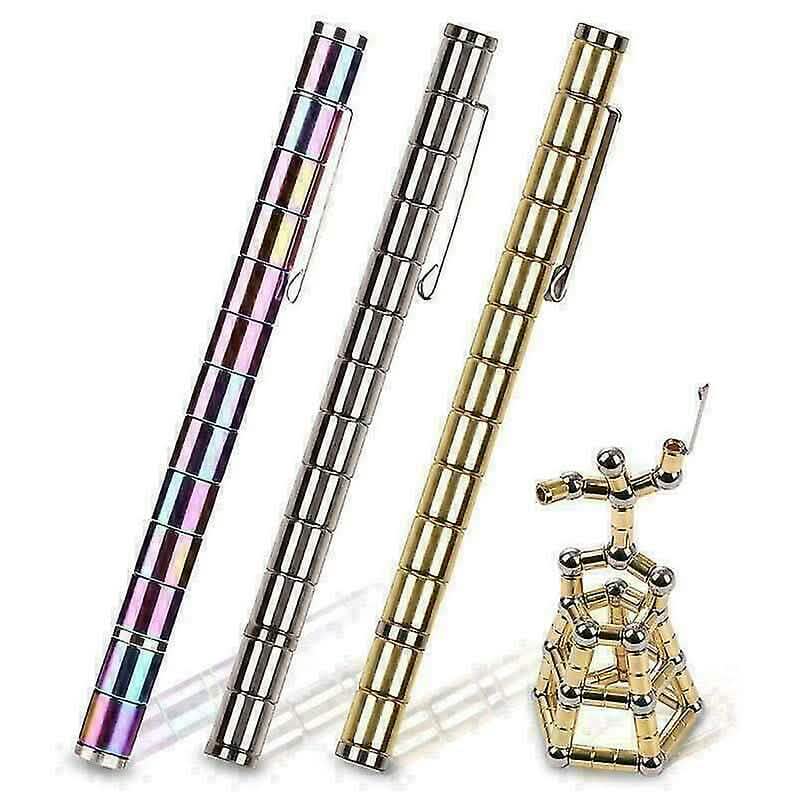 2-Pack: Decompression Magnet Metal Pen Health & Wellness - Tophatter Daily Deals