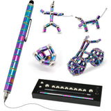 2-Pack: Decompression Magnet Metal Pen Multicolor Health & Wellness - Tophatter Daily Deals