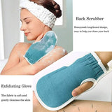 2-Pack: Exfoliating Body Scrubber Set Bath - Tophatter Daily Deals