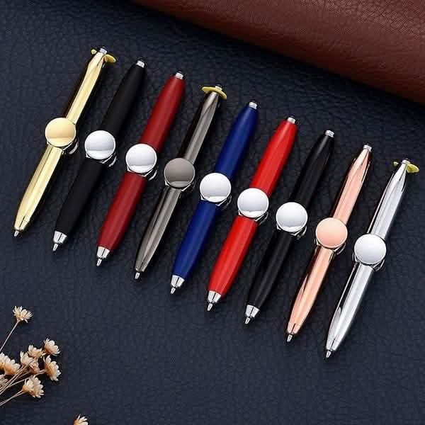 2-Pack: Finger Gyro Spinner Pen School, Office & Art Supplies - Tophatter Daily Deals