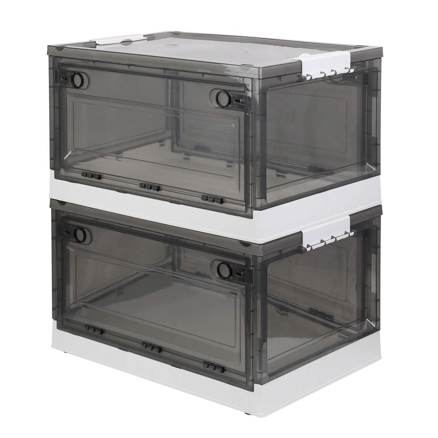 2-Pack: Foldable Storage Bins Collapsible Storage Box Organizer Storage & Organization - Tophatter Daily Deals