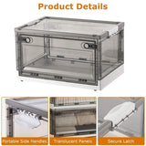 2-Pack: Foldable Storage Bins Collapsible Storage Box Organizer Storage & Organization - Tophatter Daily Deals