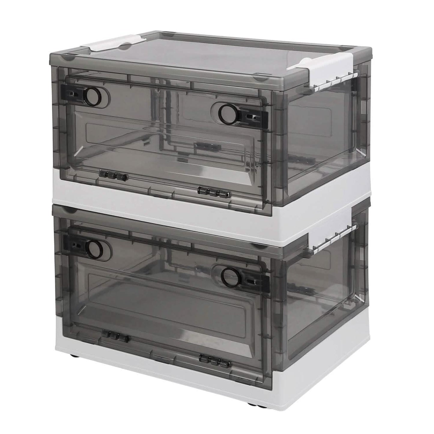 2-Pack: Foldable Storage Bins Collapsible Storage Box Organizer Storage & Organization - Tophatter Daily Deals