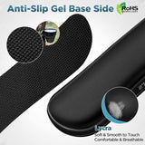 2-Pack: Gimars Upgrade Enlarge Gel Memory Foam Set Keyboard Wrist Rest Pad Keyboard & Mouse Wrist Rest - Tophatter Daily Deals