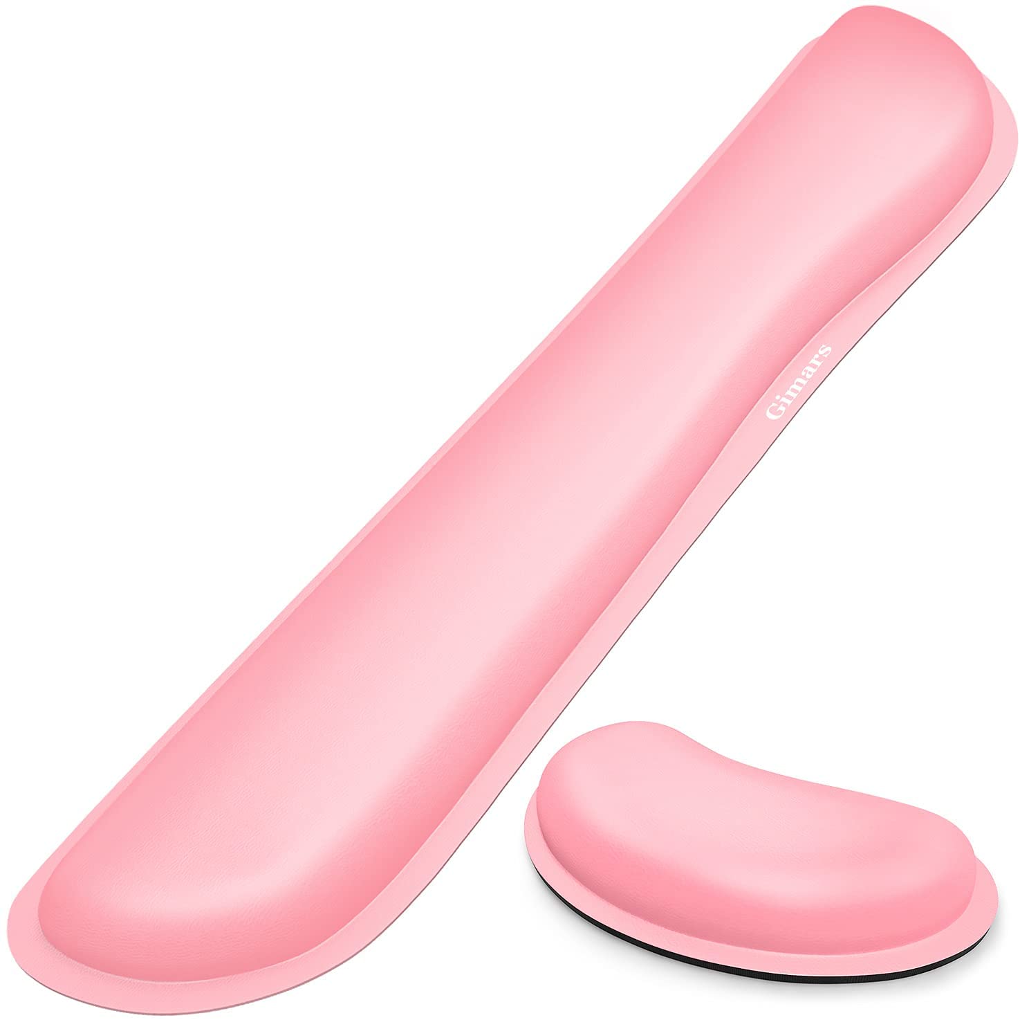 2-Pack: Gimars Upgrade Enlarge Gel Memory Foam Set Keyboard Wrist Rest Pad Pink Keyboard & Mouse Wrist Rest - Tophatter Daily Deals