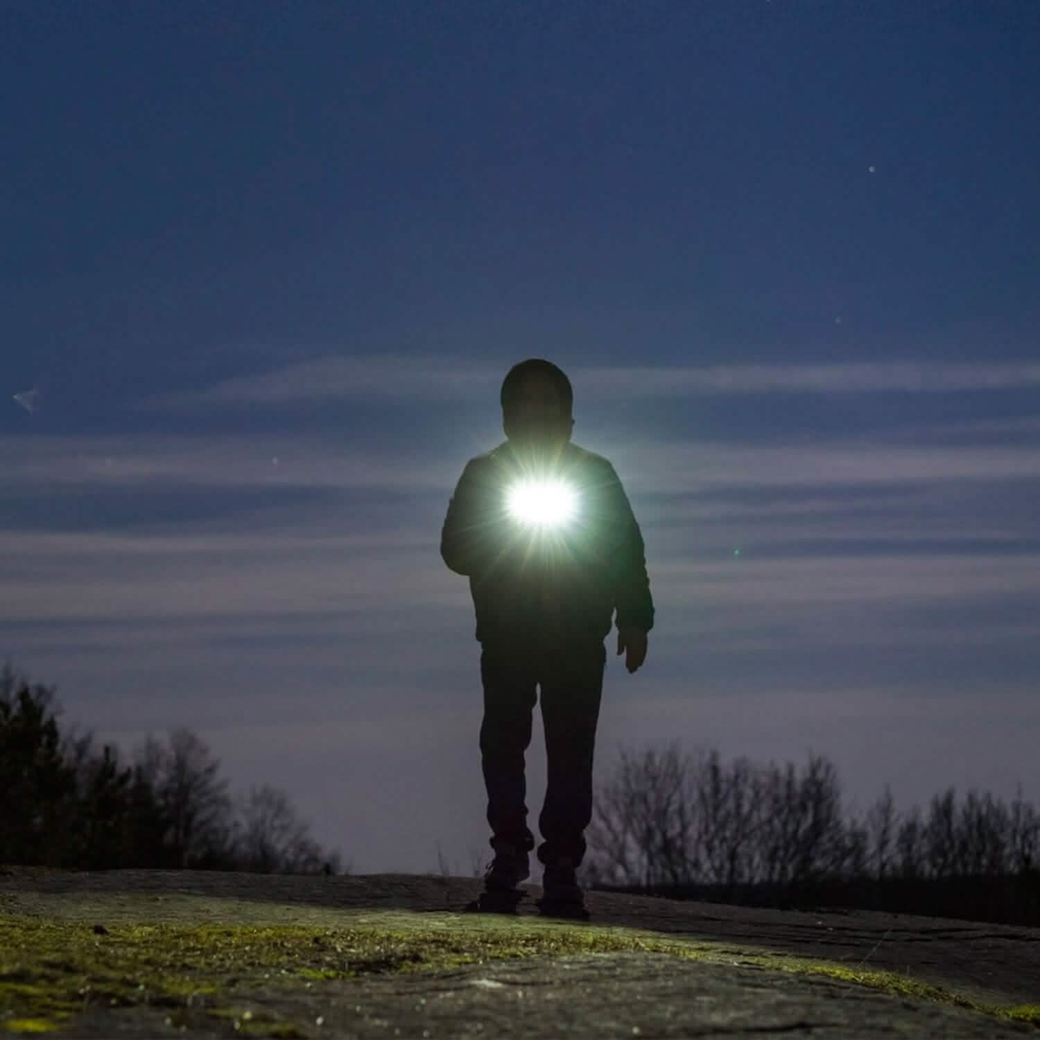 2-Pack: Hand Crank Solar Powered Flashlight Outdoor Recreation - Tophatter Daily Deals