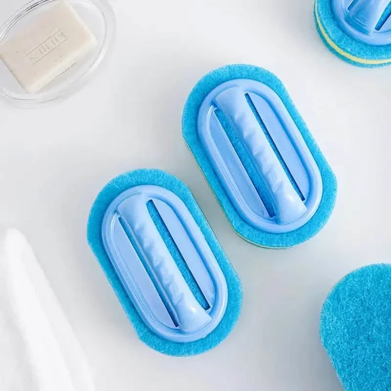 2-Pack: Handheld Bathtub Scrubber Bath - Tophatter Daily Deals