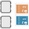 2-Pack: Hard PC Case with Tempered Glass Screen Protector Screen Protector - Tophatter Daily Deals