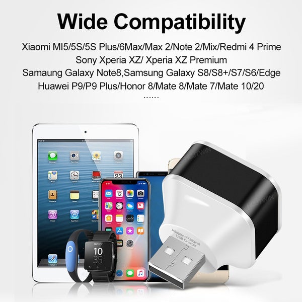 2-Pack: High Speed USB HUB 3 Ports Splitter USB Charger - Tophatter Daily Deals