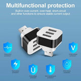2-Pack: High Speed USB HUB 3 Ports Splitter USB Hubs & Docking Stations - Tophatter Daily Deals