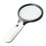 2-Pack: LED Light 45x Magnifying Glass Lens Mini Pocket Handheld Microscope School, Office & Art Supplies - Tophatter Daily Deals