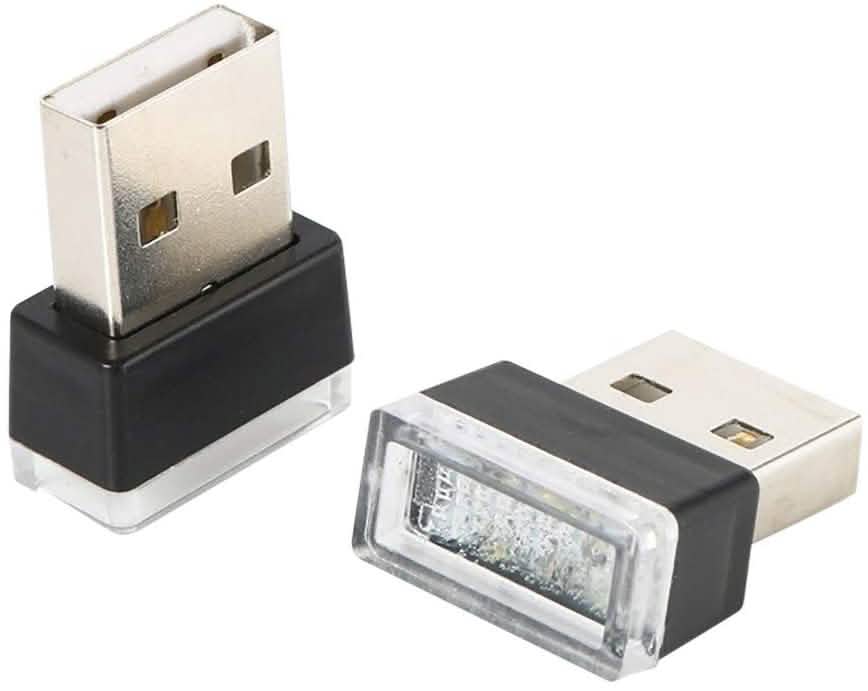 2-Pack: LED Mini Light Car Interior Wireless Atmosphere Light Automotive - Tophatter Daily Deals
