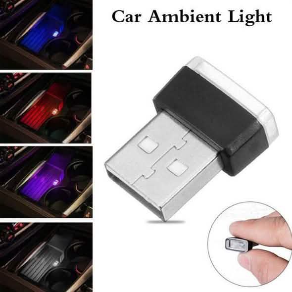2-Pack: LED Mini Light Car Interior Wireless Atmosphere Light Automotive - Tophatter Daily Deals