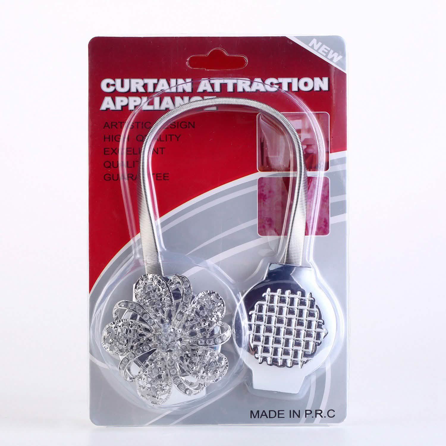 2-Pack: Magnetic Curtain Tiebacks Furniture & Decor - Tophatter Daily Deals