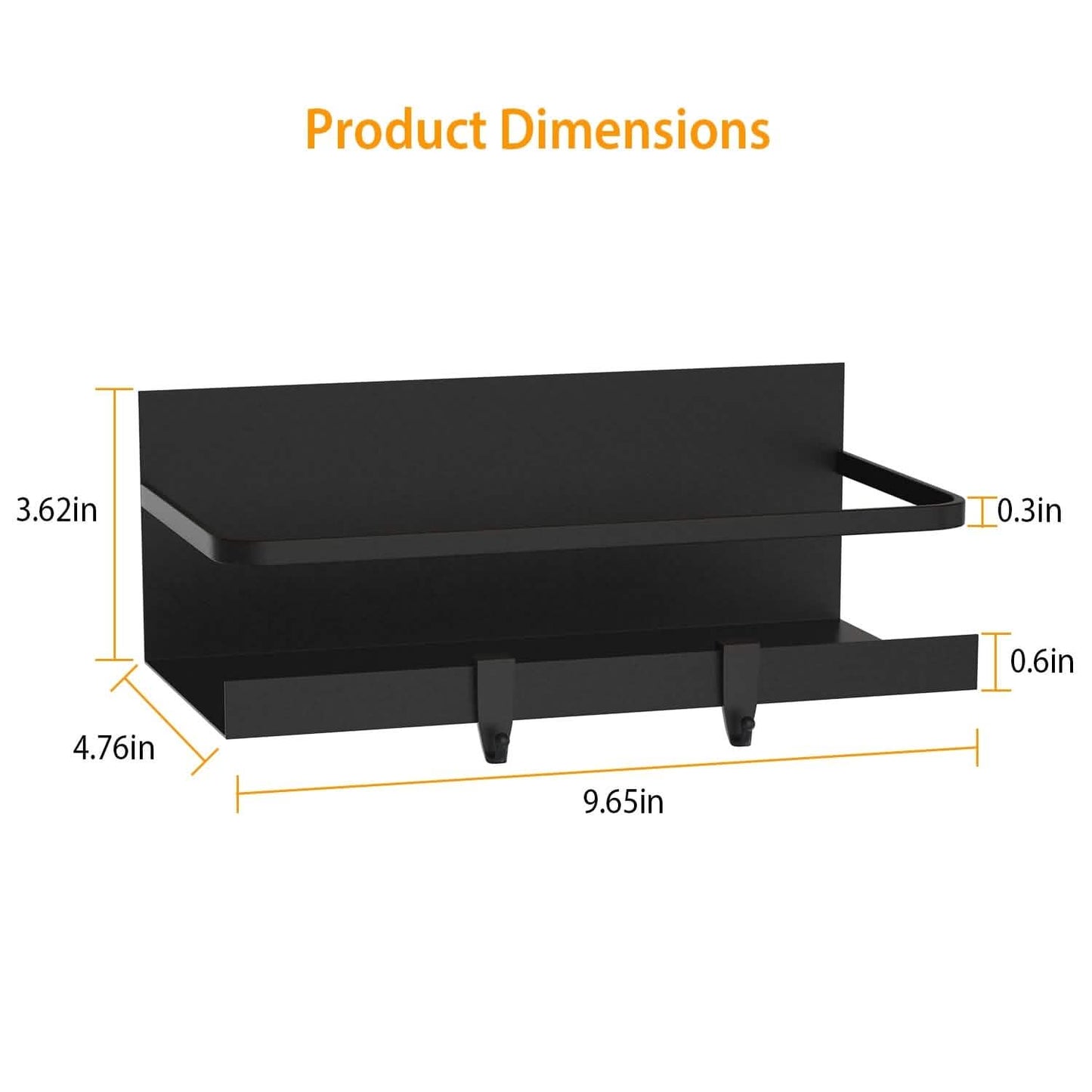 2-Pack: Magnetic Spice Holder Rack Organizer Kitchen Storage - Tophatter Daily Deals