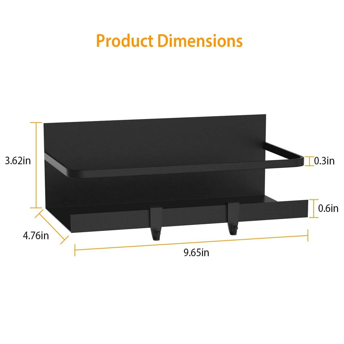 2-Pack: Magnetic Spice Holder Rack Organizer Kitchen Storage - Tophatter Daily Deals