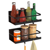 2-Pack: Magnetic Spice Holder Rack Organizer Kitchen Storage - Tophatter Daily Deals