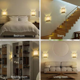 2-Pack: Magnetic Wireless Wall Sconce Lighting Indoor Lighting - Tophatter Daily Deals