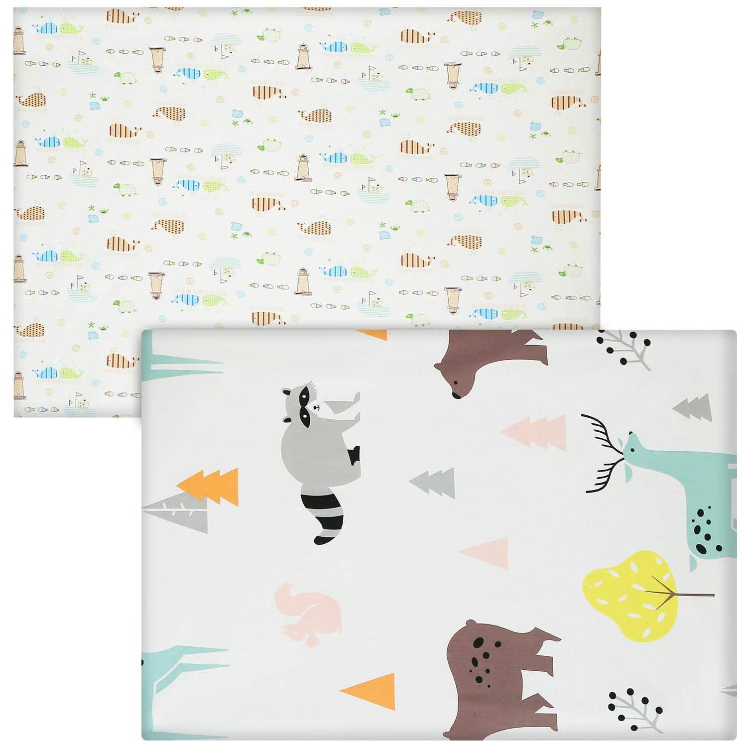 2-Pack: Pack N Play Portable Crib Sheet Baby Gear - Tophatter Daily Deals