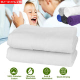 2-Pack: Pakistan Cotton Bath Towel Bath - Tophatter Daily Deals