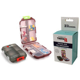 2-Pack: Portable Weekly Travel Pill Organizer Case Health & Wellness - Tophatter Daily Deals