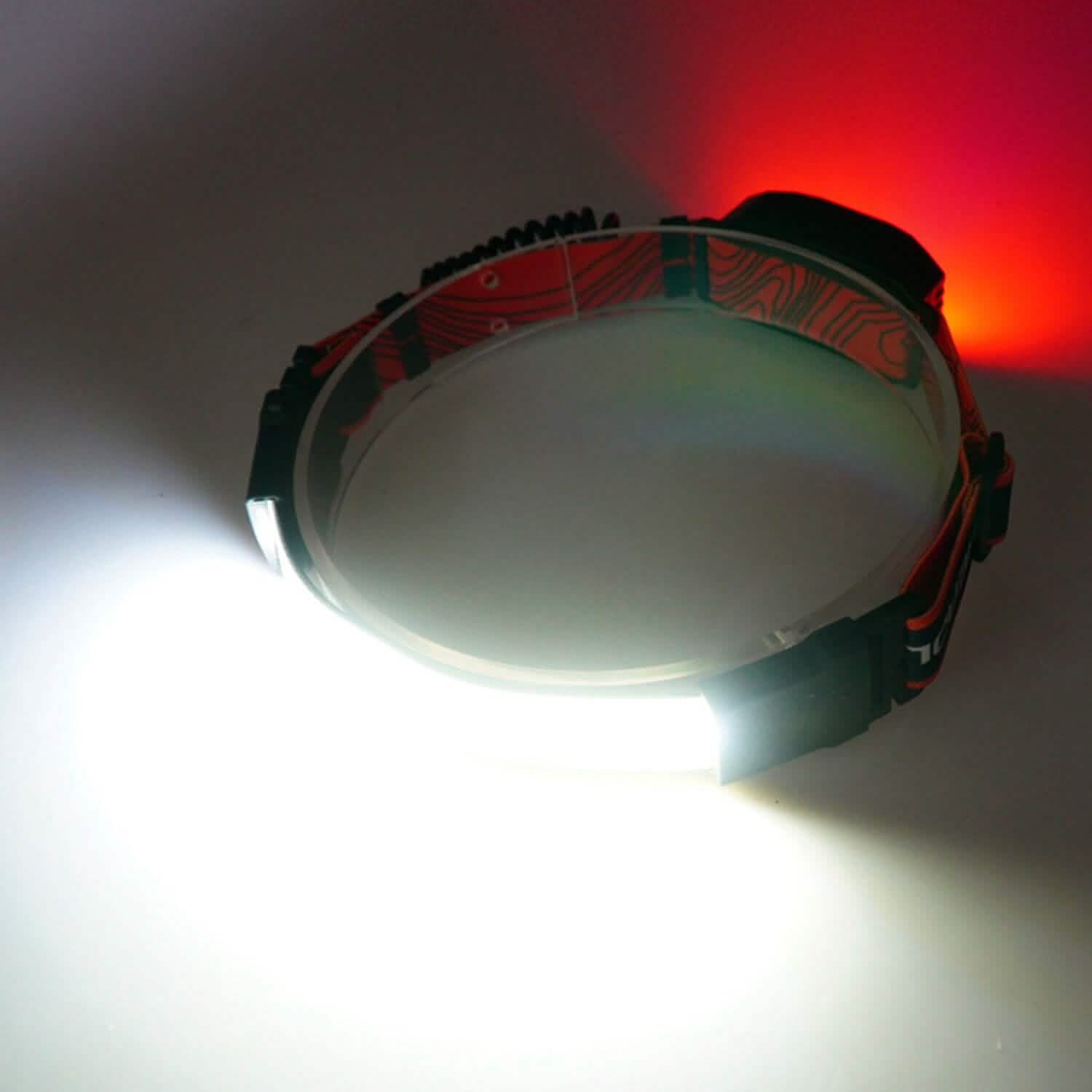 2-Pack: Rechargeable Headlamp 3 Light Modes Hand-Free Outdoor Recreation - Tophatter Daily Deals