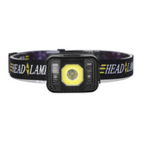2-Pack: Rechargeable Motion Sensor Headlamp 6 Light Modes Outdoor Recreation - Tophatter Daily Deals