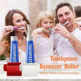 2-Pack: Rolling Tube Toothpaste Squeezer Dispenser Bath - Tophatter Daily Deals