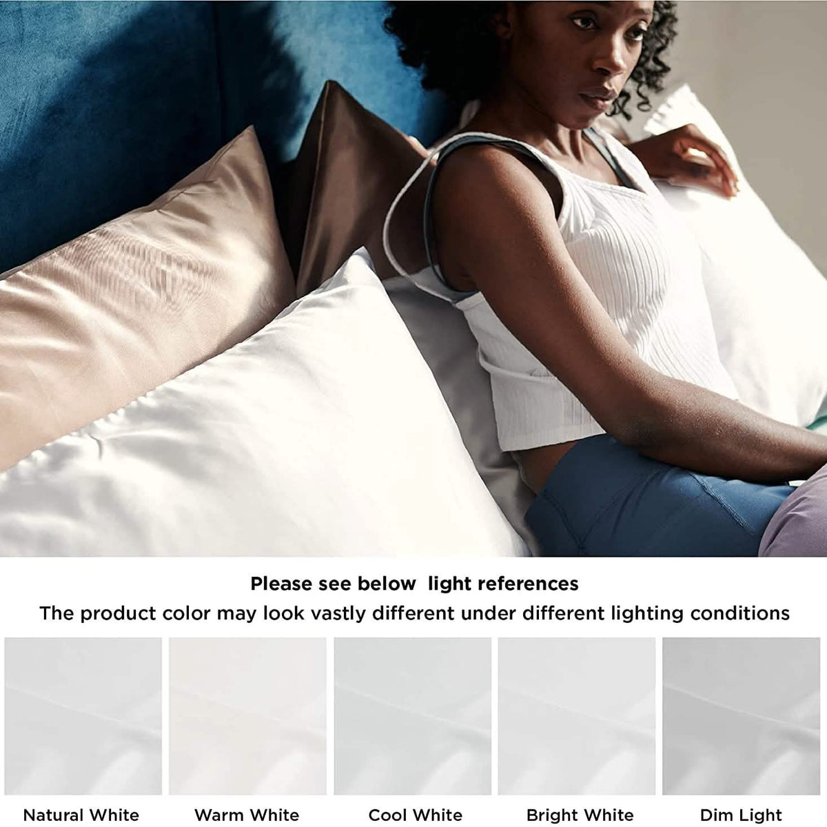 2-Pack: Satin Pillowcases with Envelope Closure Bedding - Tophatter Daily Deals