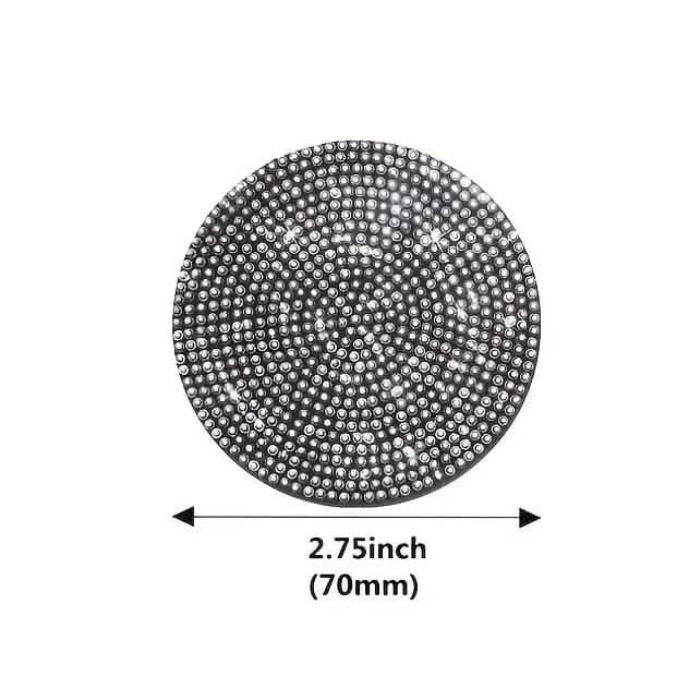 2-Pack: Shimmering Diamond Car Cup Mats Automotive - Tophatter Daily Deals