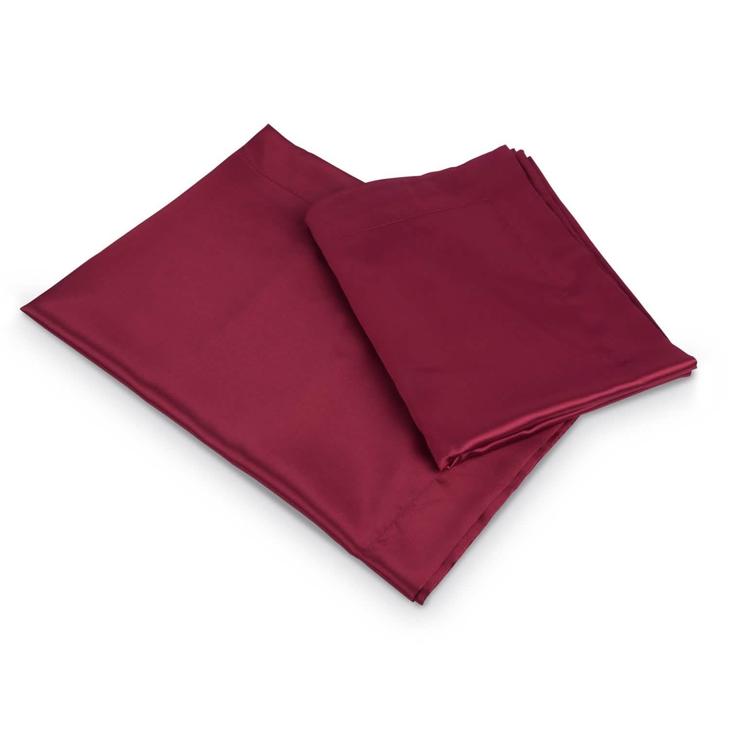 2-Pack: Soft Silky Satin Pillow Case Bedding - Tophatter Daily Deals