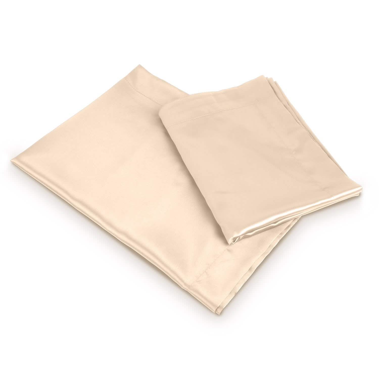 2-Pack: Soft Silky Satin Pillow Case Bedding - Tophatter Daily Deals