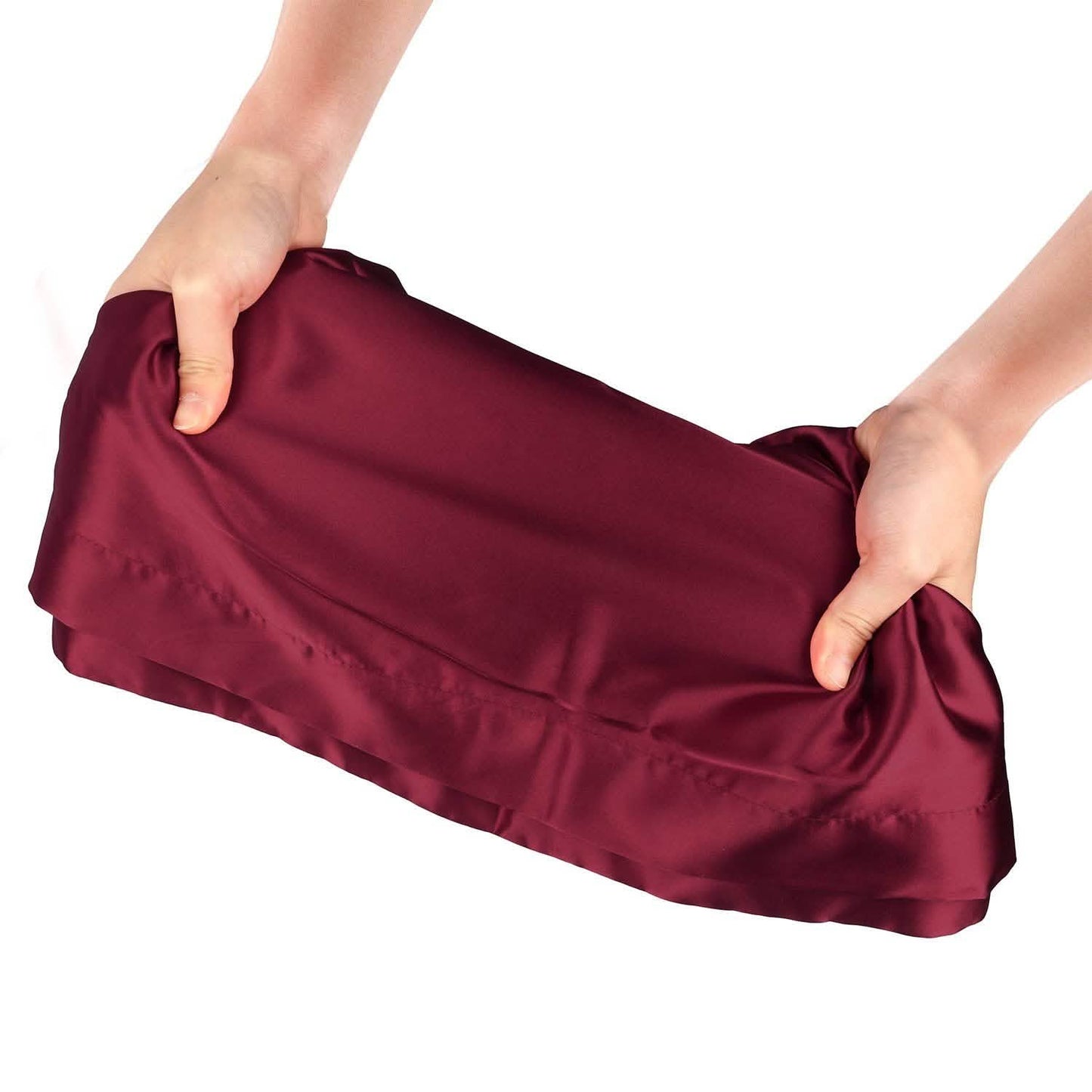 2-Pack: Soft Silky Satin Pillow Case Bedding - Tophatter Daily Deals