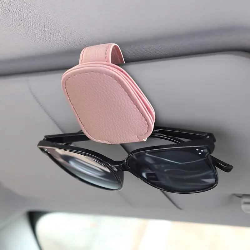 2-Pack: Sunglasses Holders for Car Visor Pink Automotive - Tophatter Daily Deals