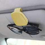 2-Pack: Sunglasses Holders for Car Visor Yellow Automotive - Tophatter Daily Deals