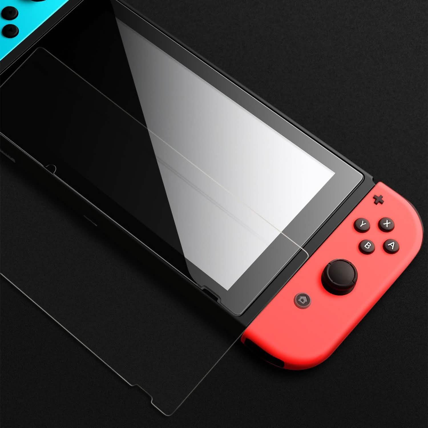 2-Pack: Tempered Glass Screen Protector for Nintendo Switch Video Games & Consoles - Tophatter Daily Deals